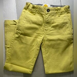 Boden EUC Boys Size 6 Youth Chino dress pants in yellow